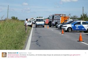 TUGA U ARGENTINI: U direktnom sudaru autobusa 13 mrtvih!
