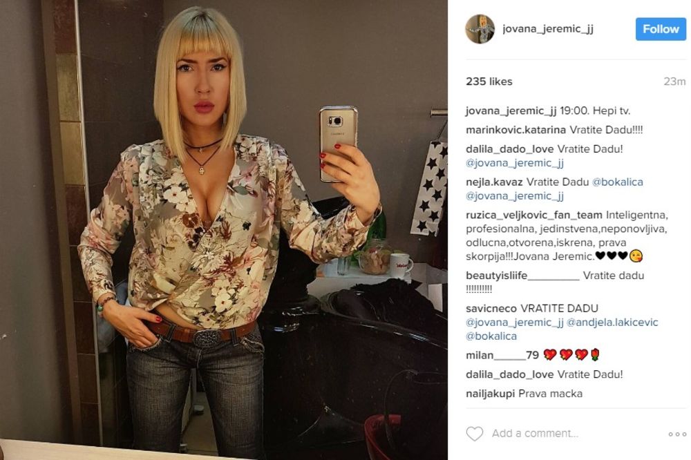 (FOTO) NOVA BOGINJA FOTOŠOPA: Voditeljka Parova POSTALA HIT na Instagramu!