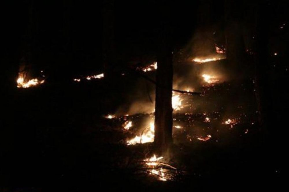 POŽAR KOD SARAJEVA: Gori Trebević, vatrogasci se bore sa vatrom i MINAMA!