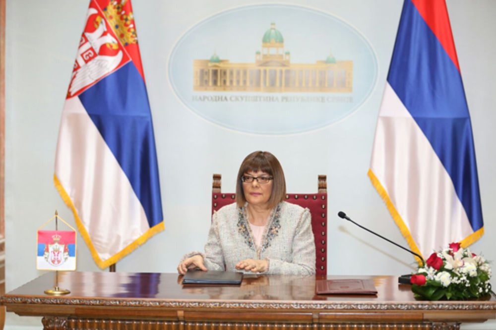 KURIR TV IZ NARODNE SKUPŠTINE Gojkovićeva raspisala izbore: Srbija bira predsednika 2. aprila!
