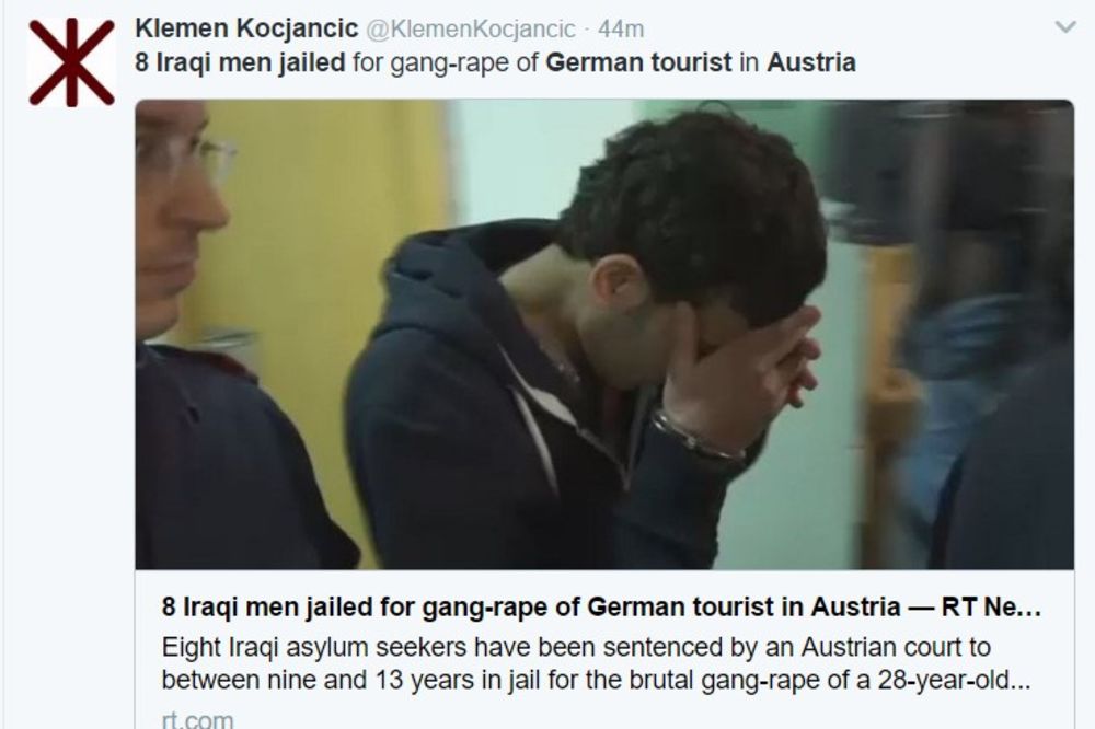 KAŽNJENI ZA BRUTALNO SILOVANJE: Grupa od 8 Iračana osuđena za IŽIVLJAVANJE nad Nemicom u Beču