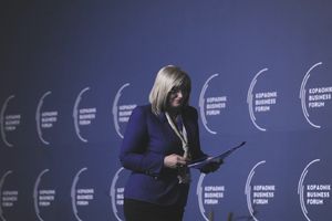 (KURIR TV) GUVERNERKA NBS NA SRPSKOM DAVOSU Tabaković: Devizna štednja premašila 9 milijardi evra