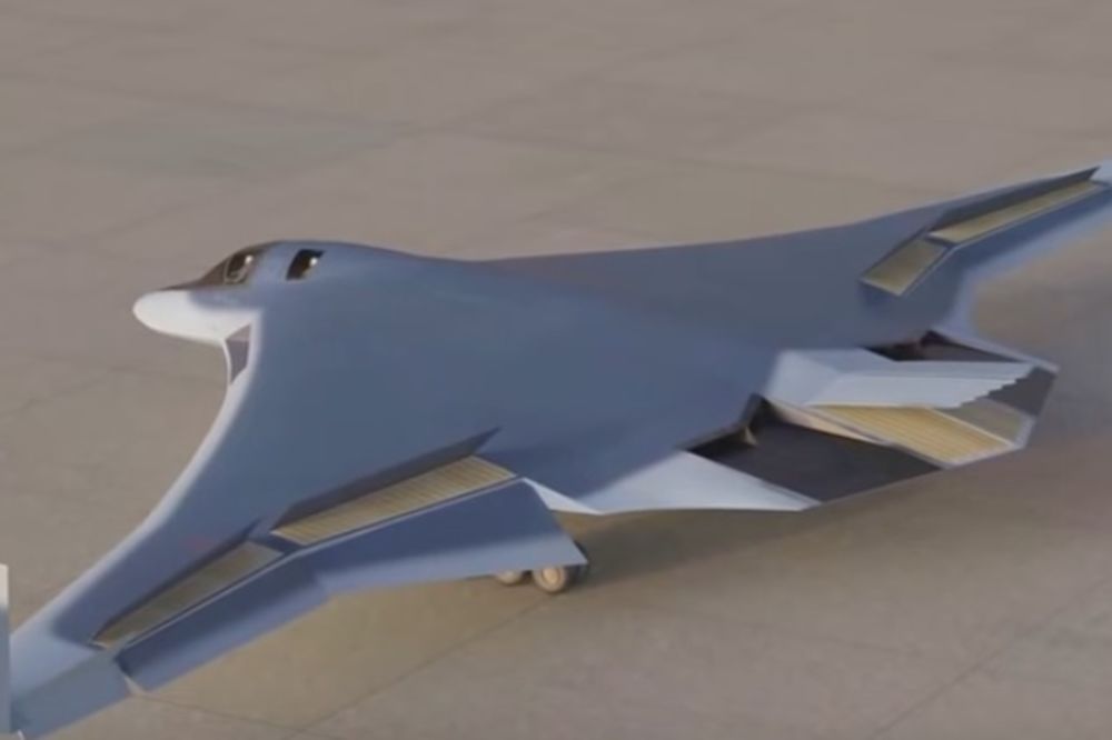 (VIDEO) RUSIJA SPREMNA ZA RAT U SVEMIRU: Ovo je najnoviji supersonični zmaj od bombardera!