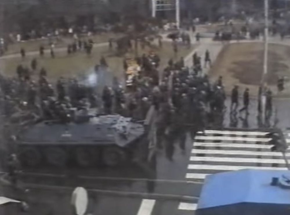 Slobodan Milošević, Vuk Drašković, Opozicija, Demonstracije, 9. Mart