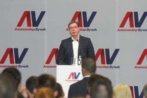 KURIR TV U POŽAREVCU MITINIG SNS Vučić: Svi koji hoće pristojnu Srbiju treba da se ujedine
