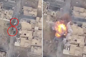 (VIDEO) ZALETEO SE NA AUTOMOBIL BOMBU: Irački vojnik žrtvovao sebe da spasi drugove