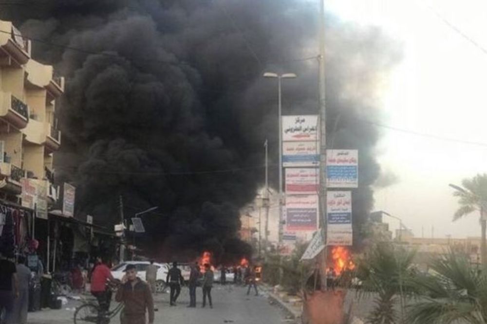 TERORISTIČKI NAPAD U IRAKU: Auto-bomba eksplodirala ispred restorana, poginulo najmanje 6 osoba, a povređeno 42!