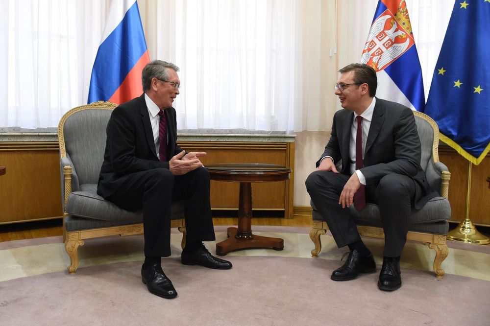 SUSRET VUČIĆ-ČEPURIN: Razgovor o poseti premijera Srbije PUTINU