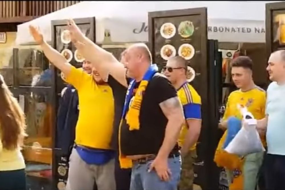 (VIDEO) SKANDAL U ZAGREBU: Ukrajinci nacističkim pozdravom slavili uz Tompsona i Za dom spremni
