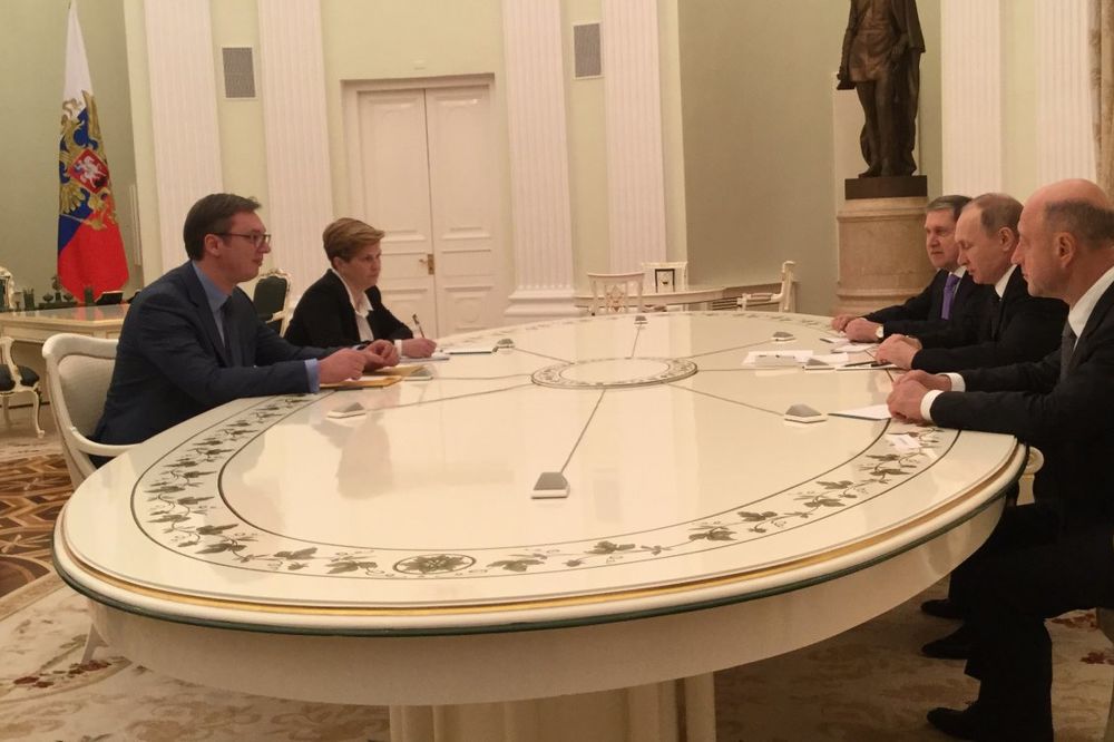 (FOTO) VUČIĆ U MOSKVI: Premijer Srbije sastao se s Putinom, migovi stižu uskoro!