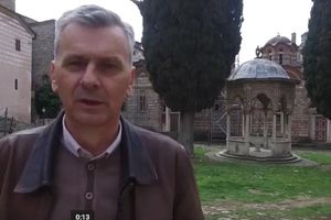 (VIDEO) STAMATOVIĆ U POSETI SRPSKOJ SVETINJI : Srbima će biti bolje tek kad potpuno obnove Hilandar