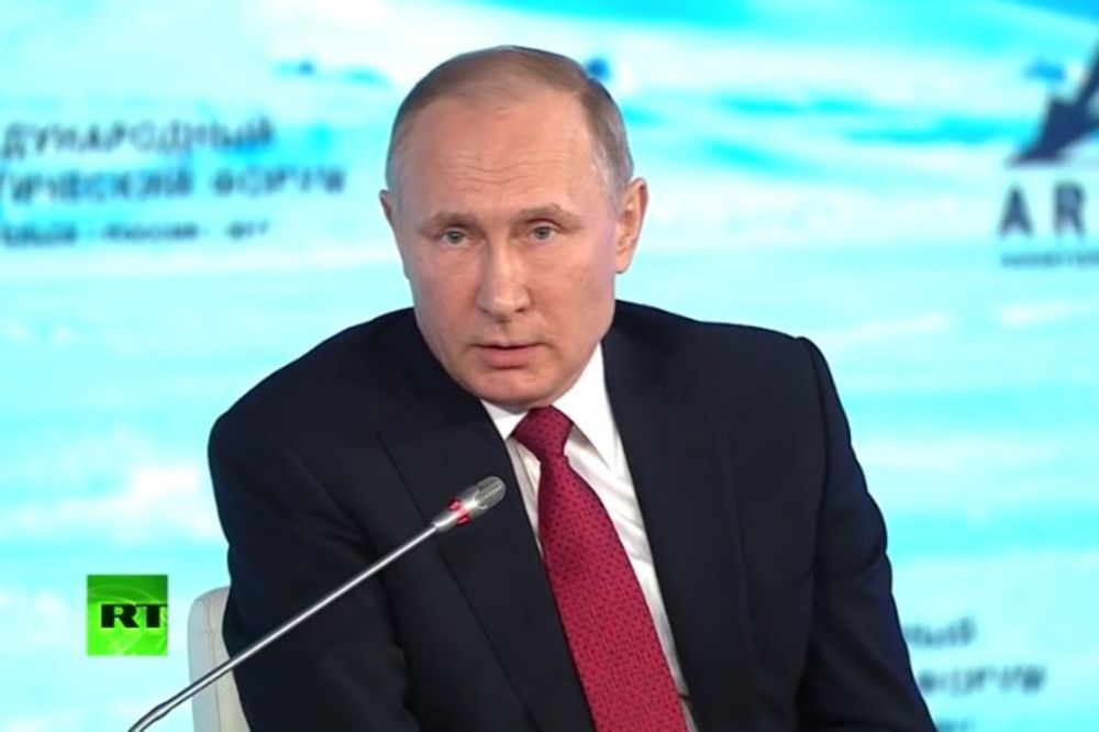 (VIDEO) PUTIN ZAČEPIO USTA RATNOHUŠKAČIMA: Rusija neće ratovati, niti se utrkivati sa Amerikom!