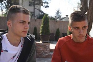 ZVEZDINI BISERI: Braća Luka i Ivan Ilić velika budućnost crveno-belih