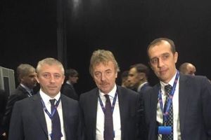 SUSRET SA ČELNICIMA FUDBALSKIH PORODICA: Kokeza i Bunjevčević na Kongresu UEFA