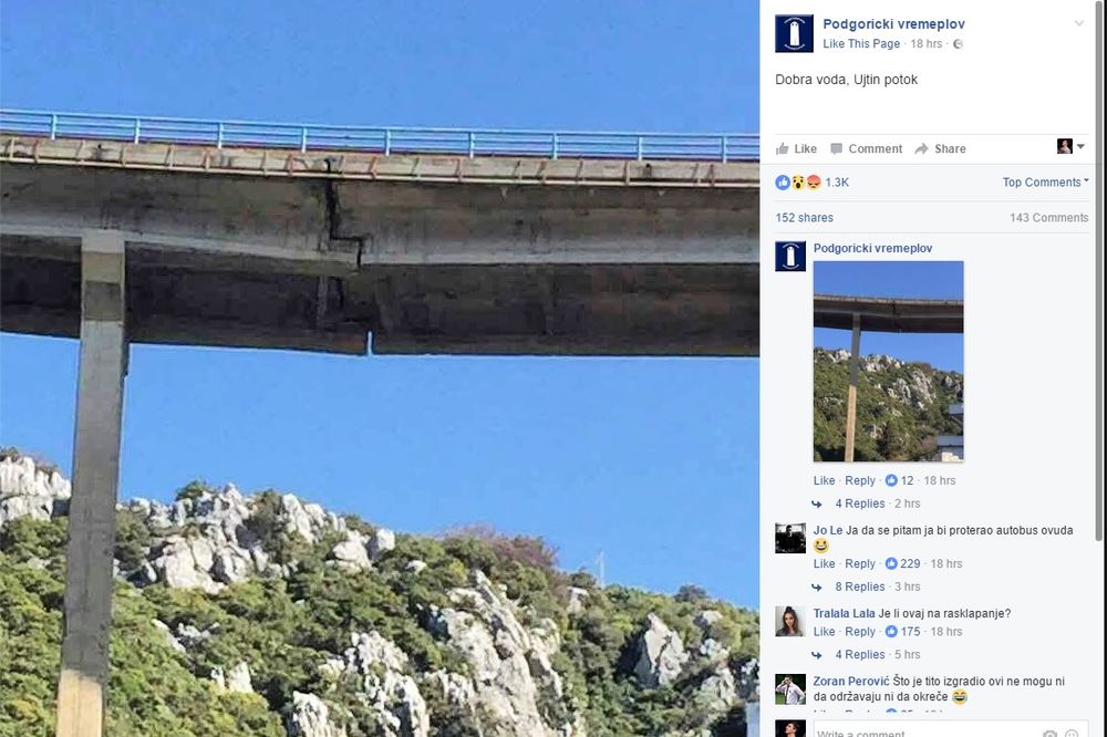 (FOTO) OVOGA NEMA NI U AFRICI: Raspada se most na jednom od važnijih magistralnih puteva