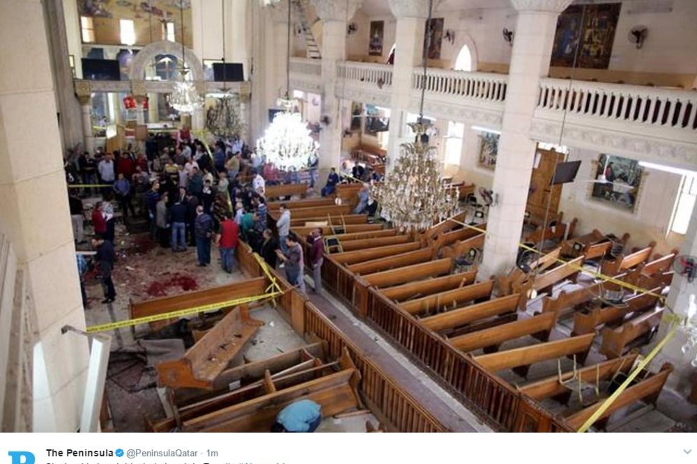 ID MASAKRIRALA HRIŠĆANE U EGIPTU! U tri eksplozije poginulo najmanje 43, na desetine povređeno