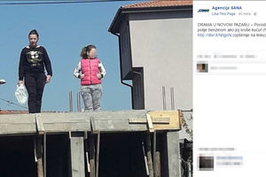 DRAMA U NOVOM PAZARU: Samohrana majka sa detetom preti da će se SPALITI ako joj uzmu kuću!