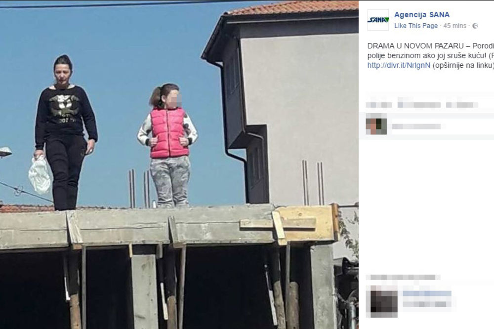 DRAMA U NOVOM PAZARU: Samohrana majka sa detetom preti da će se SPALITI ako joj uzmu kuću!