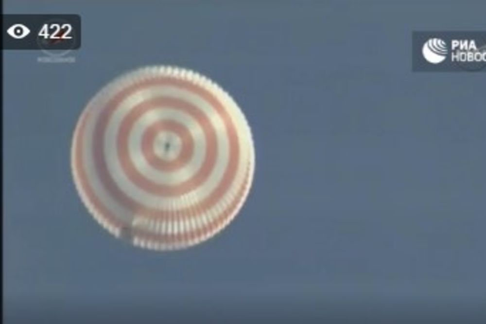 (VIDEO) DOLAZE IZ SVEMIRA: Sleteo šatl Sojuz sa astronautima MKS!