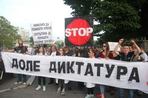 MALI BROJ UČESNIKA: U Beogradu održan 27. protest Protiv diktature