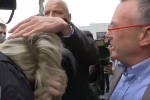 (VIDEO) LE PENOVA DOBILA JAJE U GLAVU! U Bretanji kandidatkinju nije dočekala topla dobrodošlica