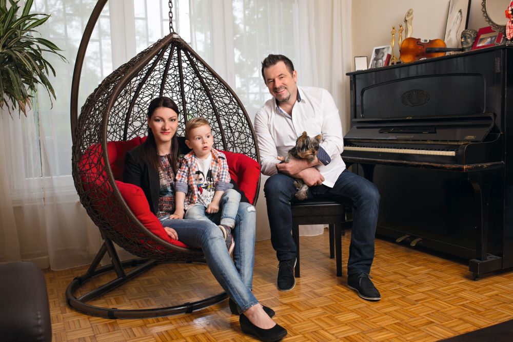 Ksenija i Saša Milošević: Porodično gnezdo u bojama talenta