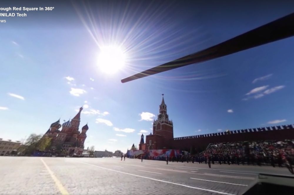 (VIDEO) POGLEDAJTE RUSKU VOJNU PARADU ALI OČIMA TENKISTE: Neverovatan snimak IZ SVIH UGLOVA