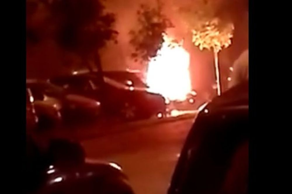 (VIDEO) SERIJA PALJEVINA U PODGORICI: U jednoj noći izgorela dva automobila