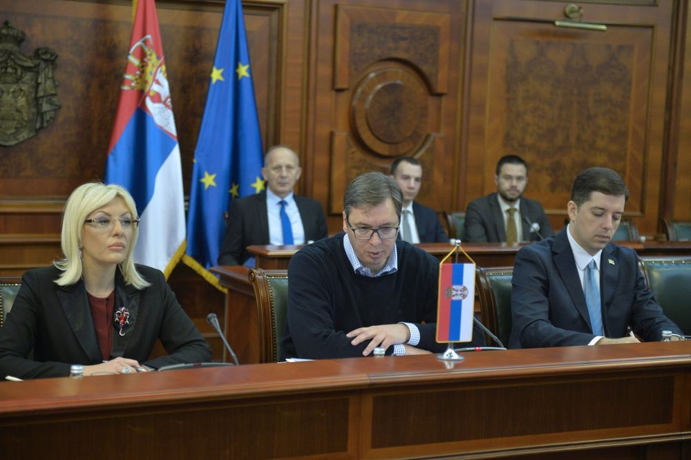 VLADA SRBIJE: Vučić razgovarao sa ambasadorima članica EU