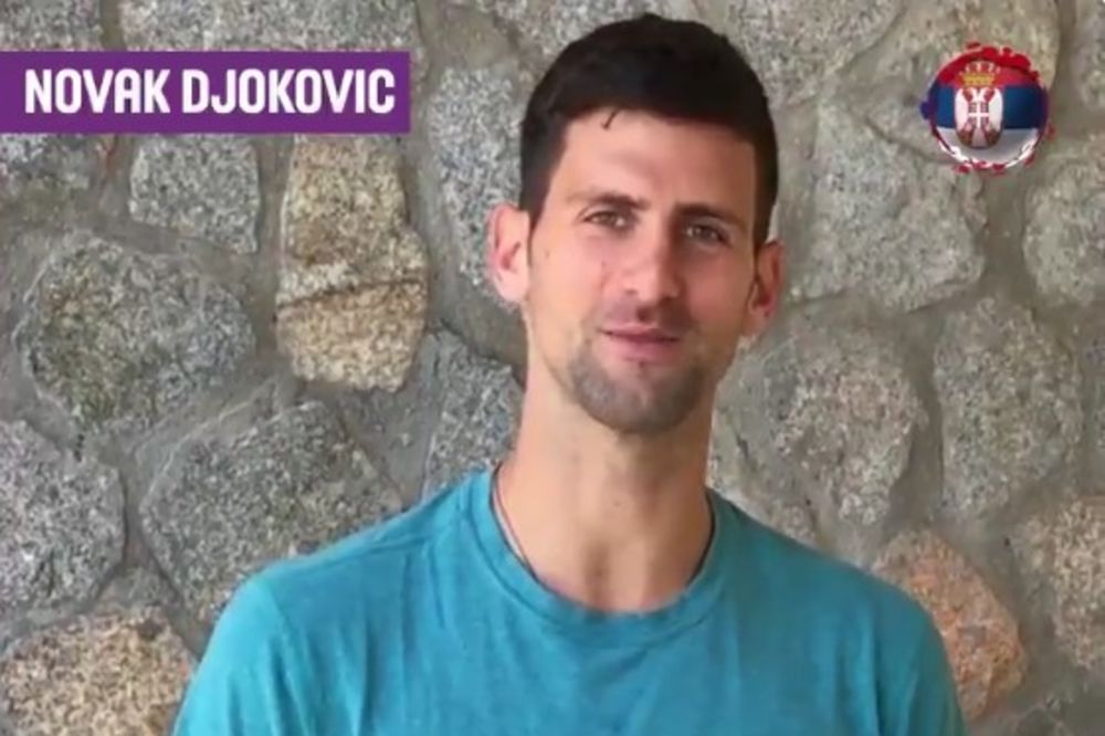 (VIDEO) MOĆNA PORUKA NOVAKA TEODOSIĆU I DRUGOVIMA: Šaljem vam puno energije i podrške za Evrobasket