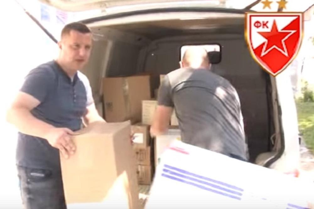 (VIDEO) HUMANITARNA MISIJA: Delije uručile pomoć porodilištu u Gračanici