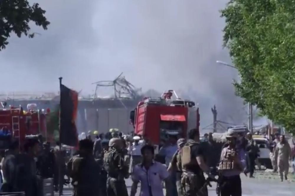BOMBOM NA NEMAČKU AMBASADU? Stravična eksplozija odjeknula u Kabulu, ima mrtvih!