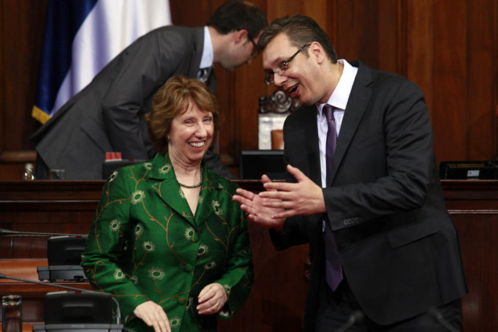 BARONESA NA ANDRIĆEVOM VENCU: Ketrin Ešton savetnica Aleksandra Vučića