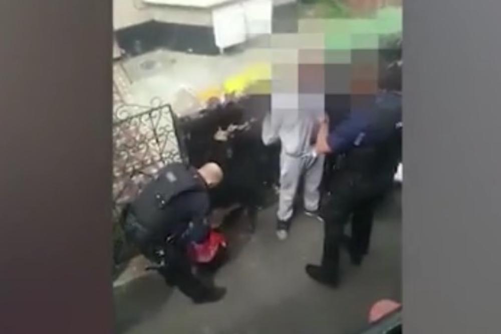 (VIDEO) PROŠETAO MAČETU CENTROM LONDONA: Tinejdžer narkoman jedva uhapšen posle potere