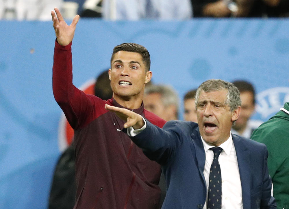 Kristijano Ronaldo, Fernando Santos