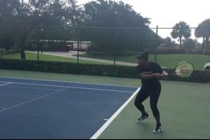 (VIDEO) SERENA JE SUPER ŽENA: Američka teniserka trenira u poodmakloj trudnoći