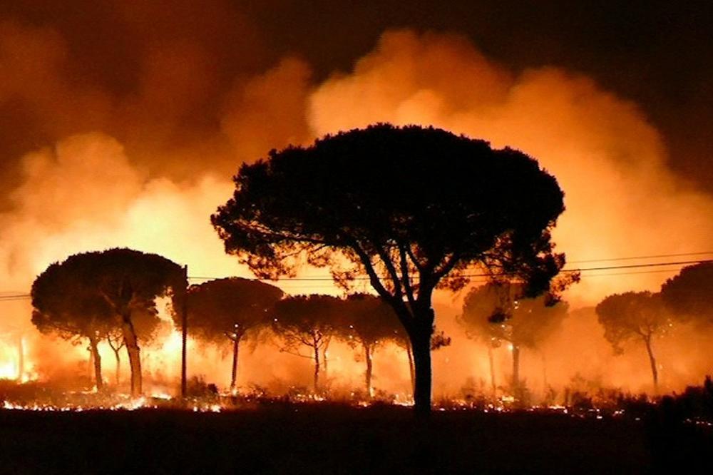 (VIDEO) DRAMA U ŠPANIJI: Požari besne, masovna evakuacija ljudi!