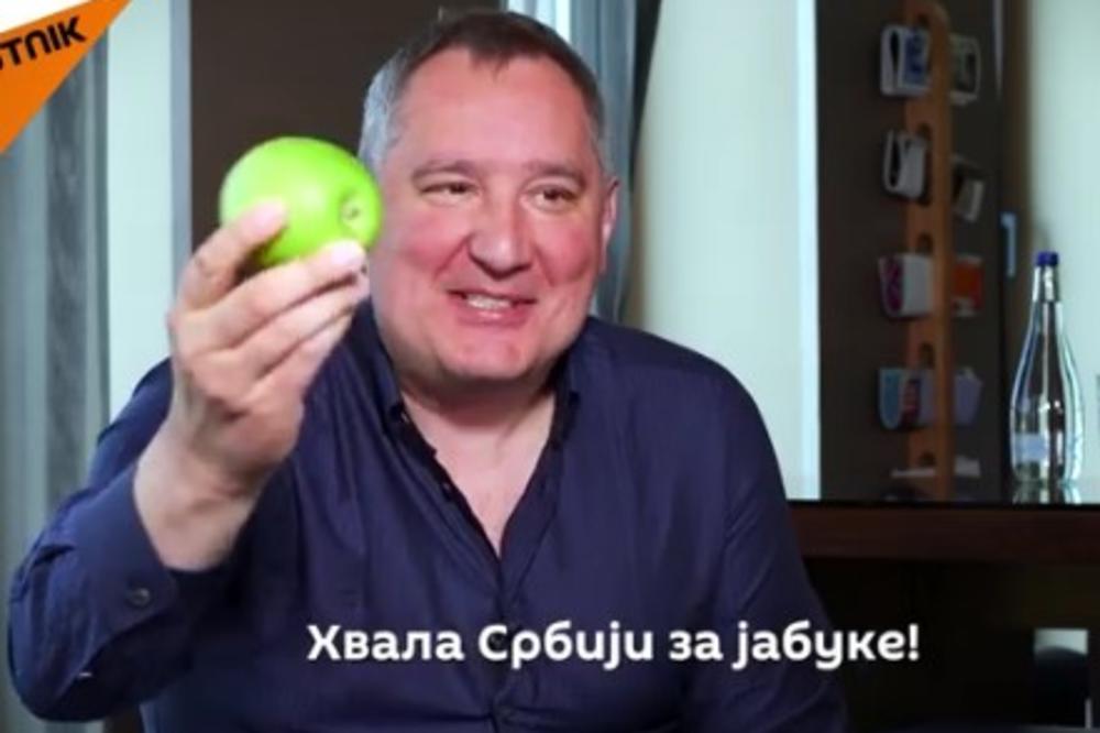 (VIDEO) ROGOZIN: Ješćemo srpske jabuke, a poljske nek jedu vrane!