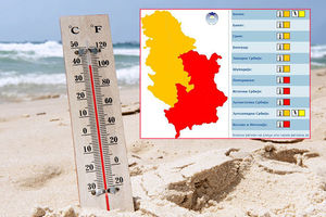 NA SNAZI CRVENI METEOALARM: Ko preživi današnjih 42, noćas će dočekati kišu!