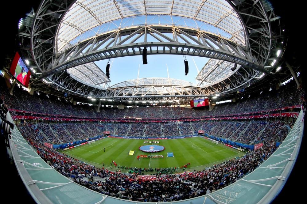 (KURIR TV) VELELEPNO ZDANJE U SANKT PETERBURGU: Pogledajte kako izgleda stadion Krestovski na kome se igra finale Kupa konfederacija