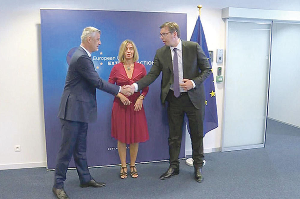 Vučić od Mogerini tražio tačan datum ulaska u EU