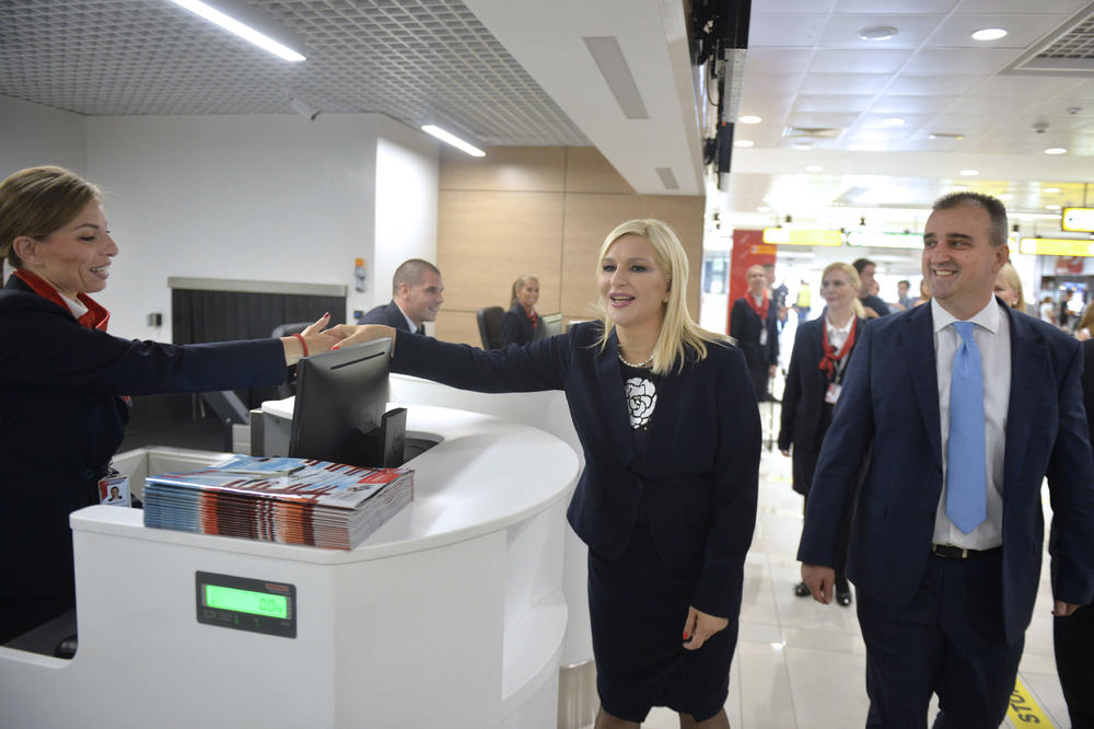 (FOTO) AERODROM NIKOLA TESLA: Otvoren novi terminal 2B