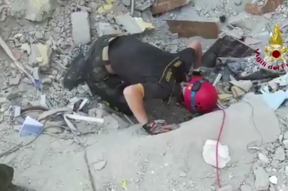 (VIDEO) HOROR KOD NAPULJA: Vatrogasci čitave noći iz ruševine izvlačili tela!