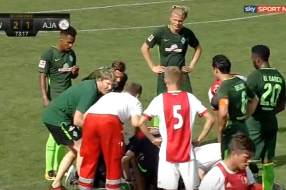 (VIDEO) VEST KOJA JE ŠOKIRALA SVET Tuga i neverica u Holandiji: Mladom fudbaleru Ajaksa trajno oštećen mozak!