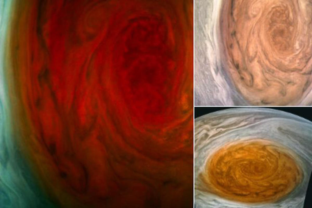 Šta nam otkrivaju najnovije slike Jupiterove crvene mrlje izbliza