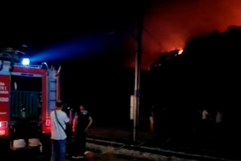 (VIDEO) NOĆAS U PODGORICI BESNELA 34 POŽARA: Situacija bila kritično, vatrogasci i dalje na terenu!