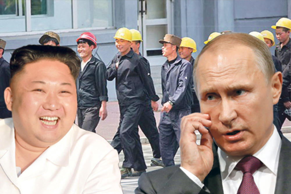 SUROVO: Kim Džong Un iznajmljuje robove Putinu!
