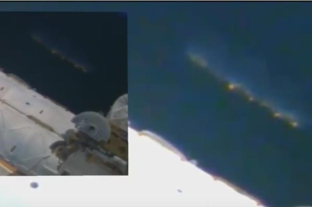 (VIDEO) VANZEMALJCI ULETELI  U KADAR: Ogroman NLO prošao pored svemirske stanice dok je išao NASA prenos uživo!