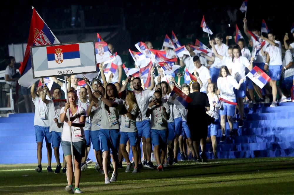 (FOTO) SVEČANO OTVOREN 14. LETNJI EYOF: Mladi sportisti Srbije kreću u borbu za medalje