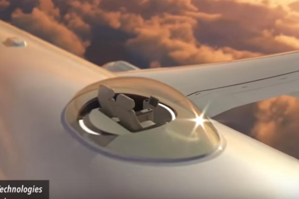 (VIDEO) BUDUĆNOST PREVOZA NA NEBU: Iskusite let na krovu aviona!
